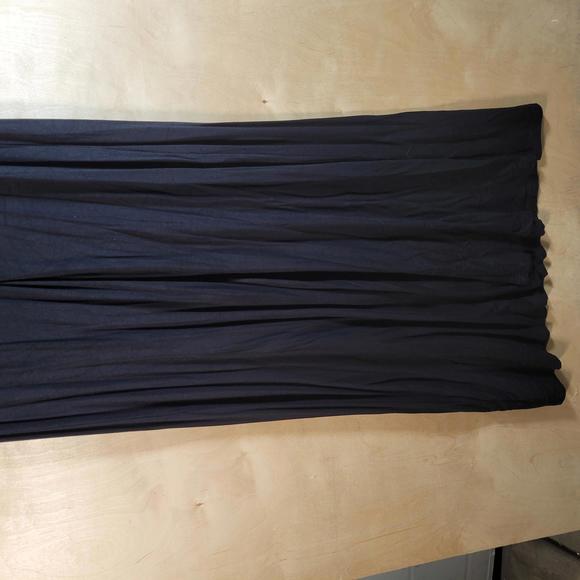 Lane Bryant Black Floral Mesh Lace Stretch Sleeveless Maxi Dress Women Sz 20 - Picture 9 of 9